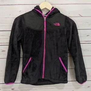 The North Face Girls size 10-12 Gray Fleece Jacket